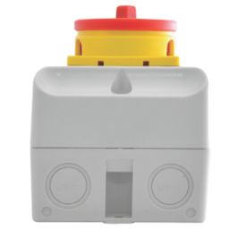 British General CPRSD432 32A 4-Pole Rotary Isolator Switch NO