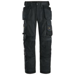 Snickers 6251 Work Trousers Black 41" W 30" L