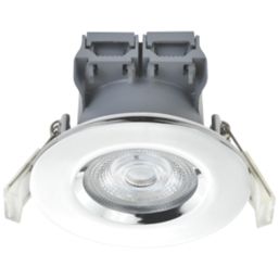 LAP  Fixed  LED Downlight Chrome 5W 370lm 10 Pack