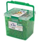 Spax  PZ Countersunk Self Drilling Woodscrews 5mm x 50mm 430 Pack