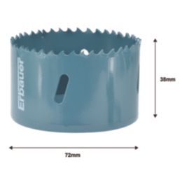 Erbauer  Multi-Material Holesaw 72mm