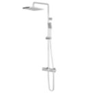Swirl Thorness  Rear-Fed Exposed Chrome-Plated Thermostatic Mixer Shower with Diverter