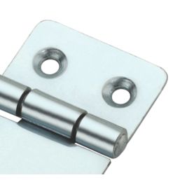 Smith & Locke Hasp & Staple Silver Zinc-Plated 90mm