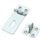 Smith & Locke Hasp & Staple Silver Zinc-Plated 90mm