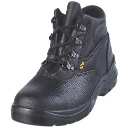 Site Slate    Safety Boots Black Size 10