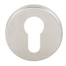 Eurospec  Fire Rated Euro Escutcheon (Pair) Satin Stainless Steel 54mm