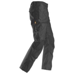 Snickers 6224 Work Trousers Black 30" W 30" L