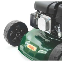 Webb WER410SP 41cm 132cc Self-Propelled Rotary Petrol Lawn Mower