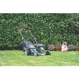 Webb self deals propelled petrol lawnmower