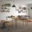 Rothley 3-Pin Hairpin Worktop Leg Matt Black 710mm