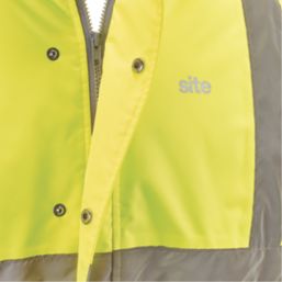 Site Battell Hi-Vis Pilot Jacket Yellow X Large 44-46" Chest