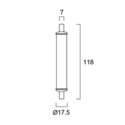 Sylvania ToLEdo Retro R7s Capsule LED Light Bulb 850lm 7.9W 220-240V