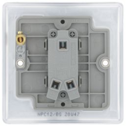 British General Nexus Metal 20A 16AX 1-Gang 2-Way Light Switch  Polished Chrome  3 Pack