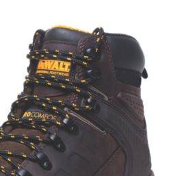 DEWALT Kirksville  Size 8  Brown Water-Resistant  Safety Boots