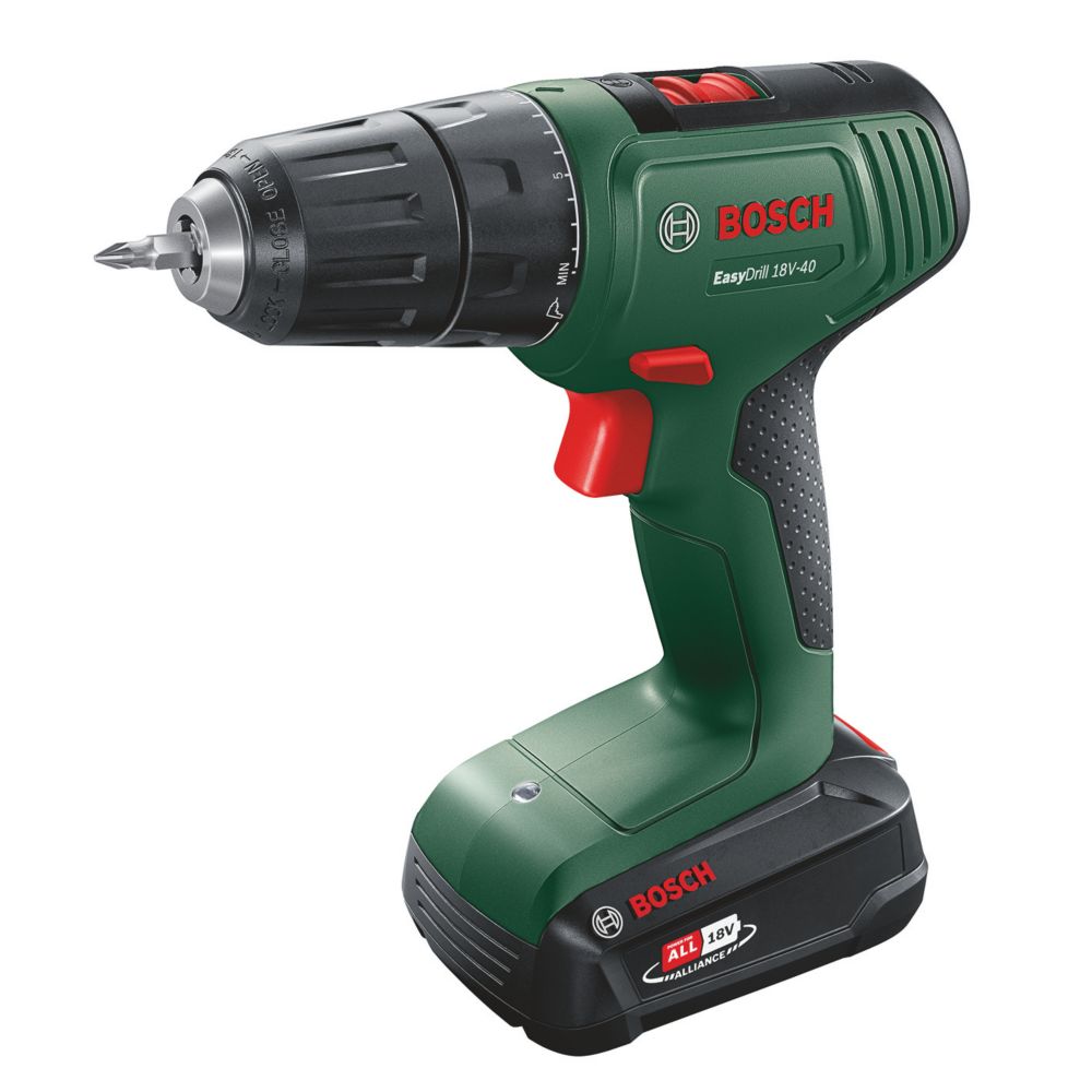 Bosch EasyDrill 18V40 18V 1 x 2.0Ah LiIon Power for All Cordless