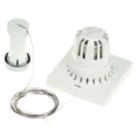 Pegler  White Thermostatic Radiator Remote Adjuster