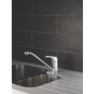 Swirl Tirso Single Lever Mono Mixer Kitchen Tap Chrome