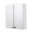 Croydex Carra Mirrored Double-Door Cabinet  White Gloss 450mm x 120mm x 500mm