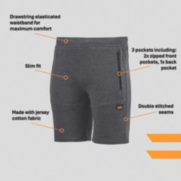 Site Seybold Shorts Grey X Large 36" W