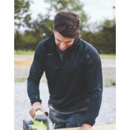 Apache  Fleece Black 2X Large 25.78" Chest