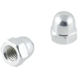 Easyfix Carbon Steel Dome Nuts M8 100 Pack