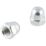 Easyfix Carbon Steel Dome Nuts M8 100 Pack