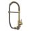 ETAL Contra  Pull-Out Kitchen Mixer Tap Brushed Brass