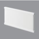 DeLonghi 600mm x 1222mm 3975BTU Traffic White Horizontal 2 Column Radiator