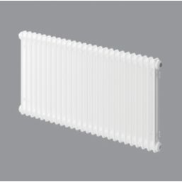 DeLonghi 600mm x 1222mm 3975BTU Traffic White Horizontal 2 Column Radiator