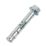 Rawlplug Rawlok RLK P Sleeve Anchors Zinc-Plated 12mm x 50mm M8 50 Pack