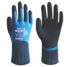Wonder Grip WG-318 Aqua Gloves Blue X Large