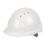 JSP EVO2 Mid Peak Slip-Ratchet Vented Safety Helmet White