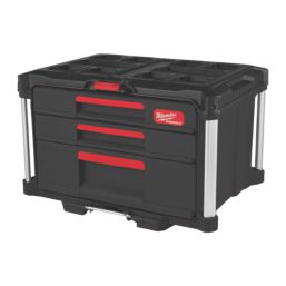 Milwaukee Packout 2 + 1 Drawer Tool Box 16.2"