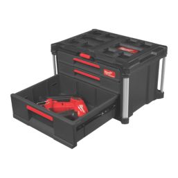 Milwaukee Packout 2 + 1 Drawer Tool Box 16.2"