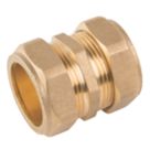 Midbrass  Brass Compression Equal Couplers 3/4" 2 Pack