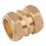 Midbrass  Brass Compression Equal Couplers 3/4" 2 Pack