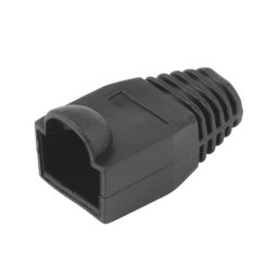 Labgear RJ45 PVC Boots 8mm Black 5 Pack
