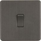 Knightsbridge  20A 1-Gang DP Control Switch Smoked Bronze