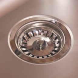 ETAL Sink Strainer Waste Chrome 90mm