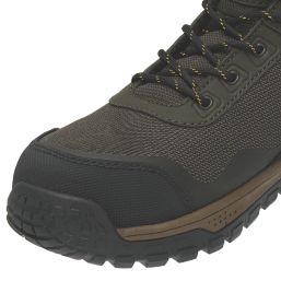 Stanley FatMax Croxley Size 9  Olive Waterproof Steel Toe Cap Safety Boots