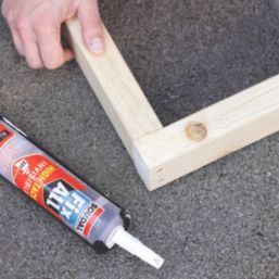 Soudal Fix All High Tack Invisible SMX Hybrid Polymer Adhesive Clear 290ml