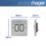 Hager Sollysta WRPS22BSB 10AX 2-Gang 2-Way Light Switch  Brushed Steel with Black Inserts