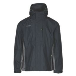 Apache Welland 100% Waterproof Jacket Black/Grey Medium Size 46" Chest
