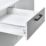 Essentials White Side Fix Drawer Runners 400mm 2 Piece Set