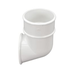 FloPlast  Round Shoe White 68mm
