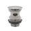 Highlife Bathrooms Slotted Pop Up Domed Basin Waste Chrome 60mm