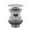 Highlife Bathrooms Slotted Pop Up Domed Basin Waste Chrome 60mm