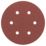 Bosch C430  120 Grit 6-Hole Punched Multi-Material Sanding Discs 150mm 5 Pack