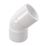 FloPlast  Bends 135° White 32mm 5 Pack
