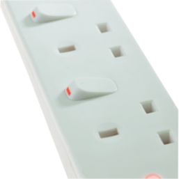Masterplug 13A 6-Gang Switched  Extension Lead  2m